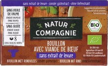 Natur Compagnie - Runderbouillonblokjes Gistvrij - 80 gram