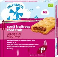 Molenaartje - Spelt Fruitreep Rood Fruit - 180 gram