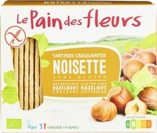 Le Pain des Fleurs - Krokante Crackers Hazelnoot - 150 gram