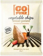 Go Pure - Groentechips Zoete Aardappel - 125 gram