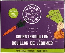 Your Organic Nature - Groentebouillonblokjes Gistvrij - 6x11 gram