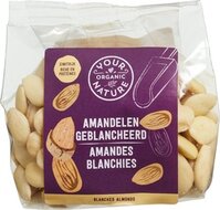 Your Organic Nature -&nbsp;Geblancheerde Amandelen - 160 gram