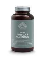 Vegan Omega-3 Algenolie - DHA 150mg &amp; EPA 75mg - 180 caps - Mattisson