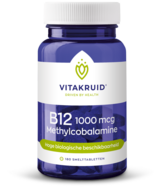 Vitakruid - B12 1000 mcg Methylcobalamine - 180 smelttabletten