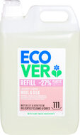 Ecover - Wol &amp; zijde wasmiddel refill Waterlelie, Honingdauw en Komkommer   - 5 L
