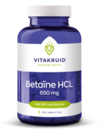 Vitakruid - Beta&iuml;ne HCL 650 mg - 120 tabletten