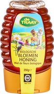 Bloemenhoning BIO Knijpfles - 250 gram - De Traay