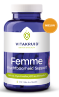 Vitakruid - Femme Vruchtbaarheid Support - 120 vega capsules