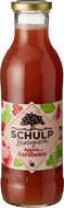 Schulp Biologisch Appel-Aardbeiensap met 20% aardbei en zonder toevoegingen