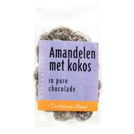 De Nieuwe Band Amandelen in Pure Chocolade met Kokos &ndash; volle smaak
