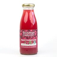 Terschellinger Appel Cranberrysap Bio 250 ml &ndash; frisse appel-cranberrysmaak
