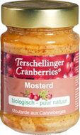 Terschellinger Cranberry Mosterd Biologisch 200 gram met 9% cranberry