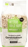 De Halm Gerstevlokken biologisch 500 g voor pap en muesli