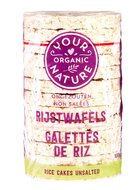 Your Organic Nature Ongezouten rijstwafels - 100 gram