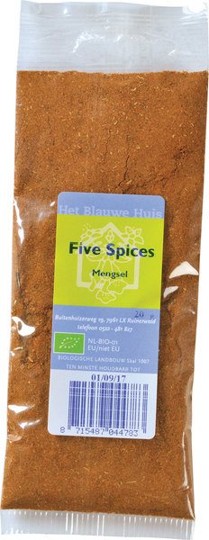 Het Blauwe Huis - Five Spices - 20g