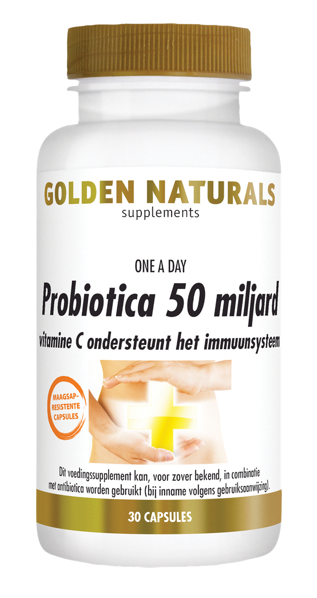 Golden Naturals Probiotica 50 miljard 30caps
