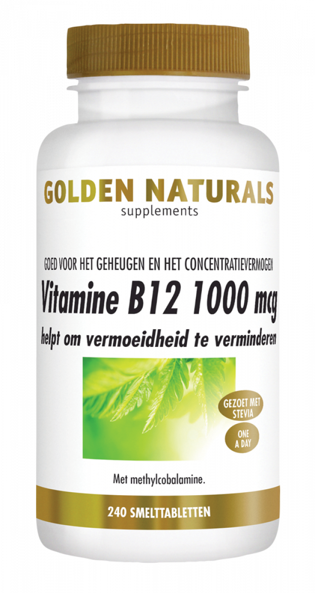 Medewerker Voorkomen scheidsrechter Golden Naturals Vitamine B12 1000mcg Kopen? - Groenlijf