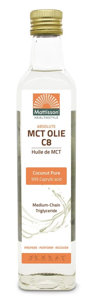 Mattisson Absolute MCT Olie C8  99% Caprylic Acid 250ml
