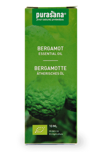 Bergamot BIO etherische olie Purasana 10ml