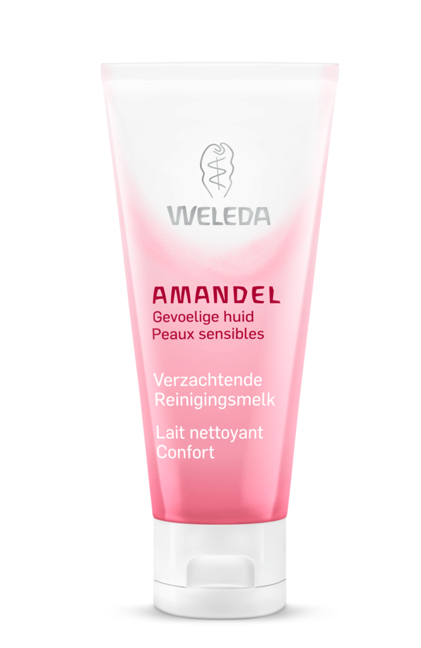 Amandel Verzachtende Reinigingsmelk 75ml - Weleda