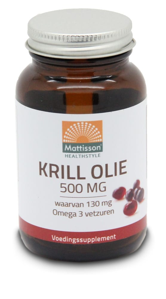 Makkelijker maken maximaliseren Rentmeester Mattisson Krill Olie Omega-3 Kopen? - Groenlijf