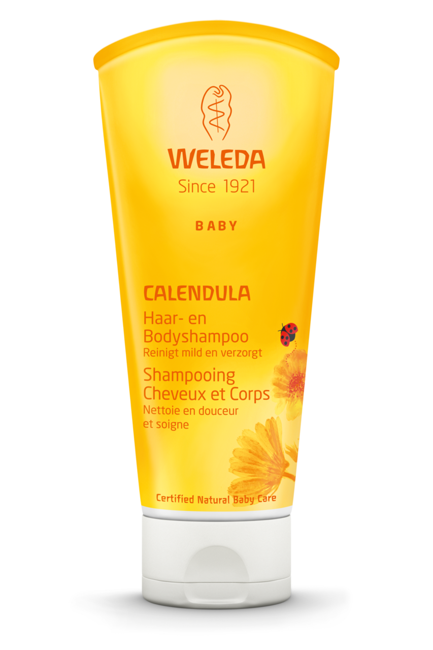 Calendula Haar- en Bodyshampoo 200ml - Weleda