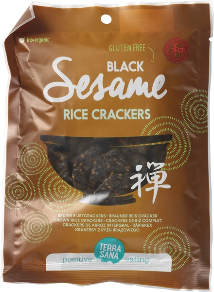 TerraSana Zwarte Sesam Crackers