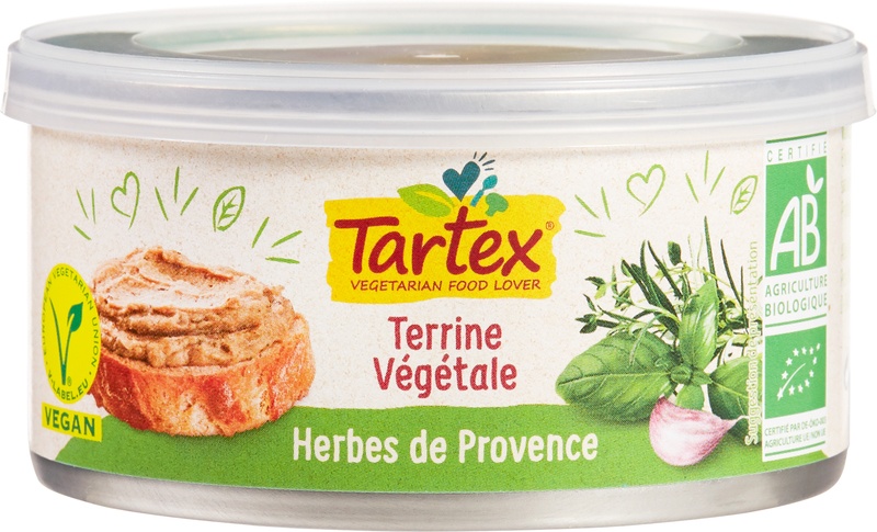 Tartex Vegetarische Paté Provencaalse Kruiden 
