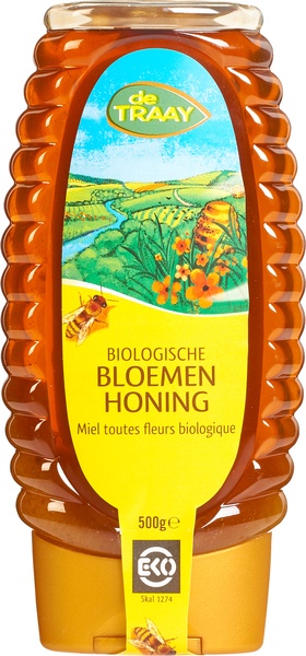 Bloemenhoning BIO Knijpfles 500 gram