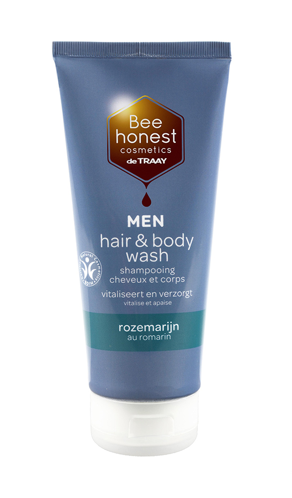 Bee Honest Men Hair & Body Wash Rozemarijn 200ml