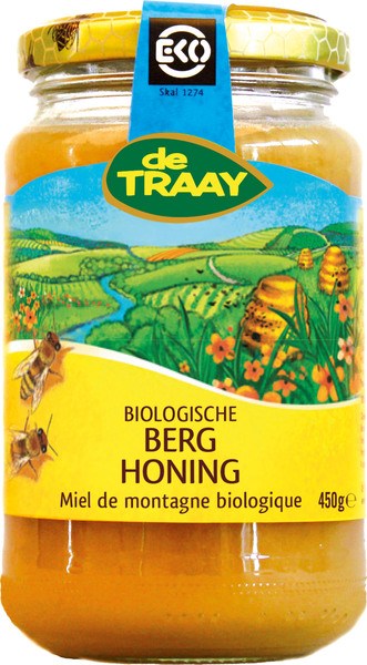 De Traay BIO Berghoning Crème 450 gram