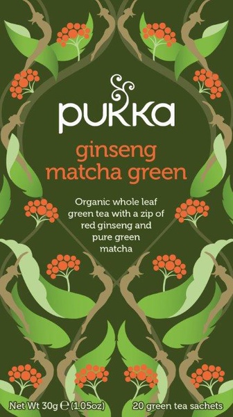 Pukka Ginseng Matcha Green