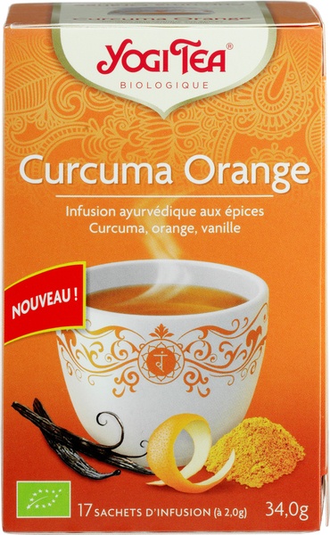 Yogi Tea Curcuma Orange Thee