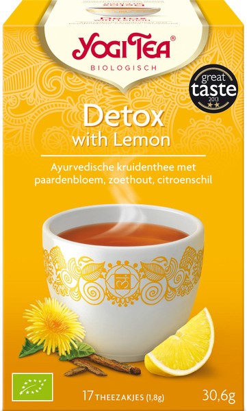 Yogi Tea Detox With Lemon Thee