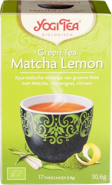 Yogi Tea Green Tea Matcha Lemon