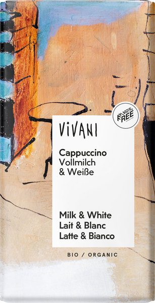 Vivani Melk-/ Witte Chocolade - Cappuccino