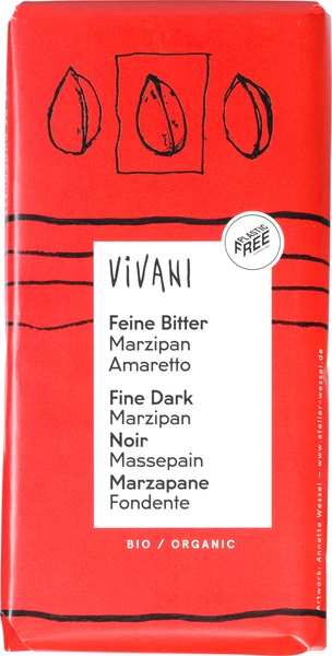 Vivani Pure chocolade - Marsepein/Amaretto