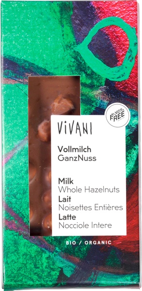 Vivani Melkchocolade Hazelnoten