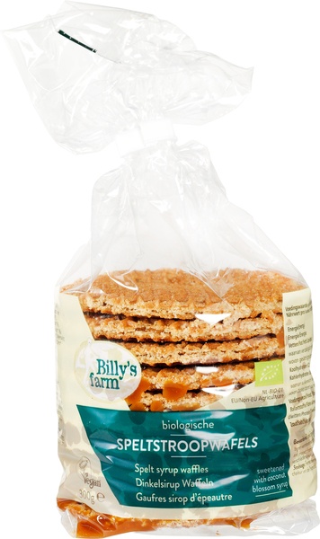 Billy's Farm Spelt Stroopwafels