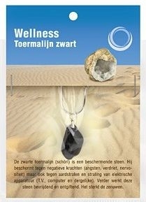 Toermalijn Zwart  gezondheidshanger