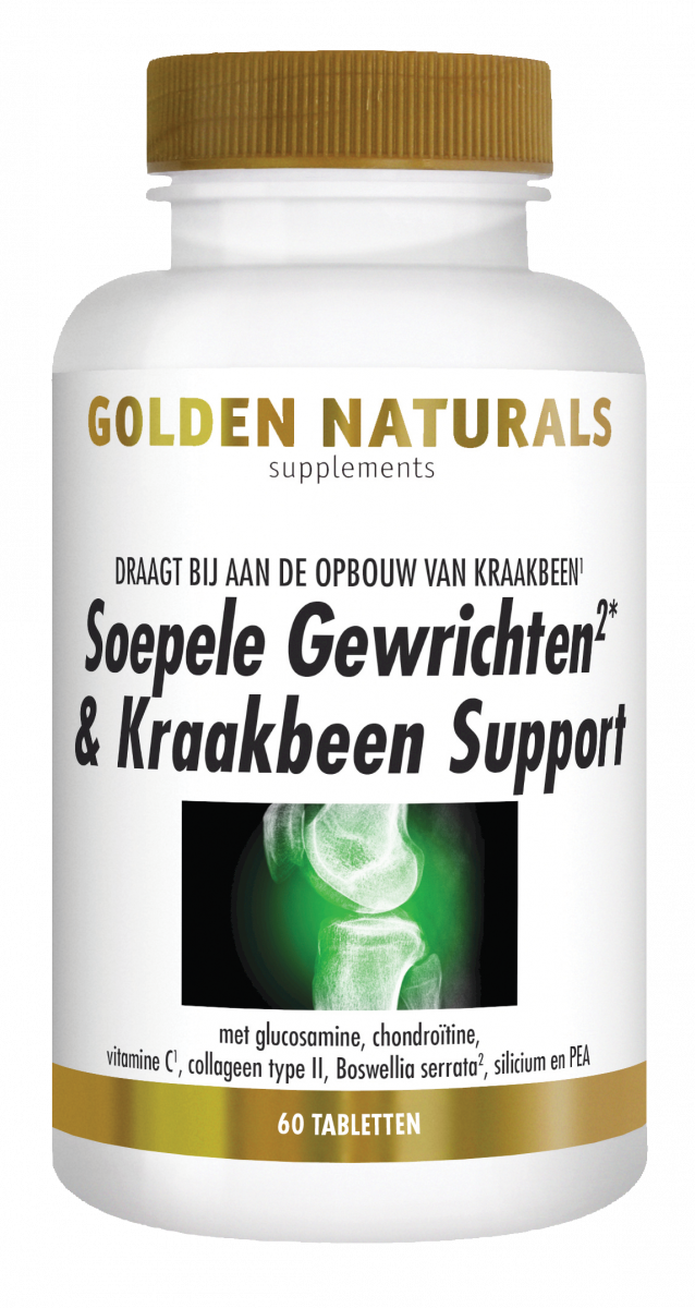 Golden Naturals Soepele Gewrichten & Kraakbeen Support