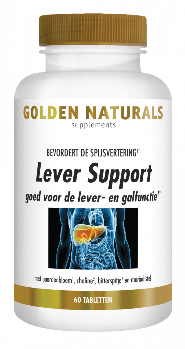 Golden Naturals Lever Support 60 vegan tabl.