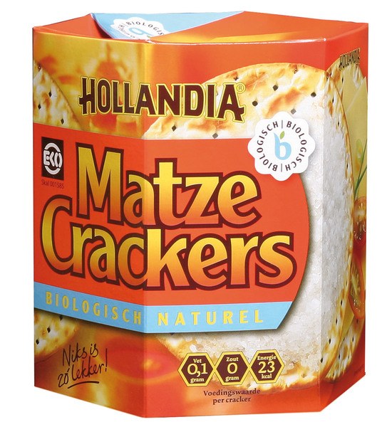 Hollandia Matze Crackers Naturel 