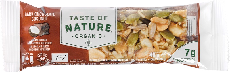 Taste Of Nature Pure Chocolade Kokos Reep