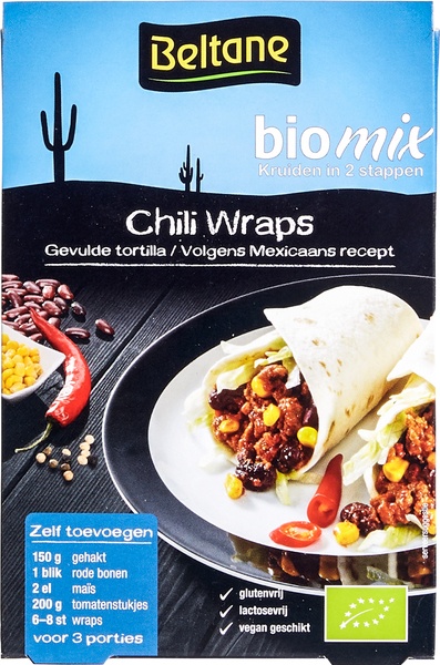 Beltane Chili Wraps 