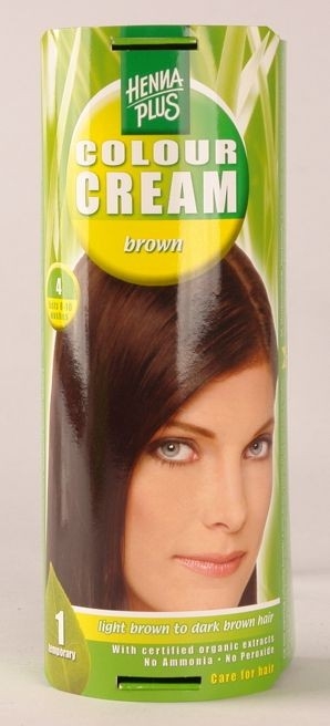 Hennaplus Colour cream 4 brown 