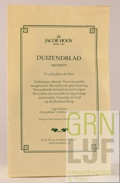 Duizendblad / achillea millefolium - 100gram - Jacob Hooy 