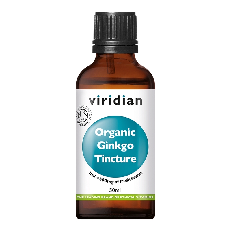 Viridian Organic Ginkgo biloba Tincture
