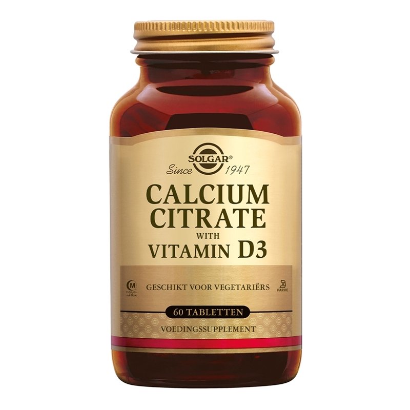 Solgar Calcium Citrate with Vitamin D-3