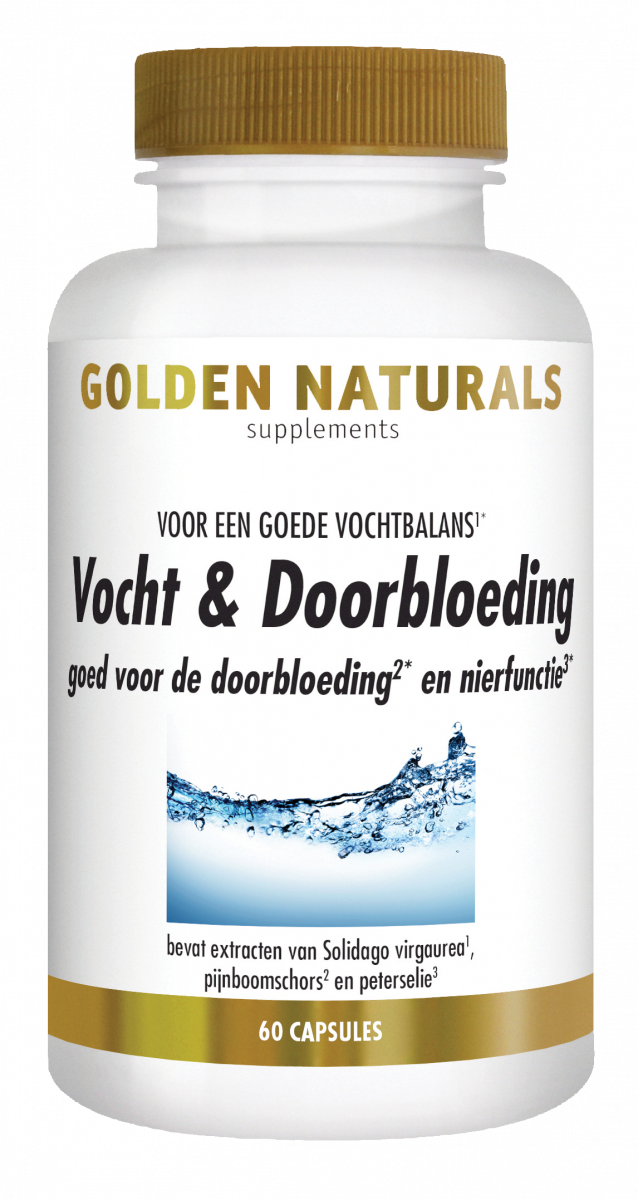 Golden Naturals Vocht & Doorbloeding